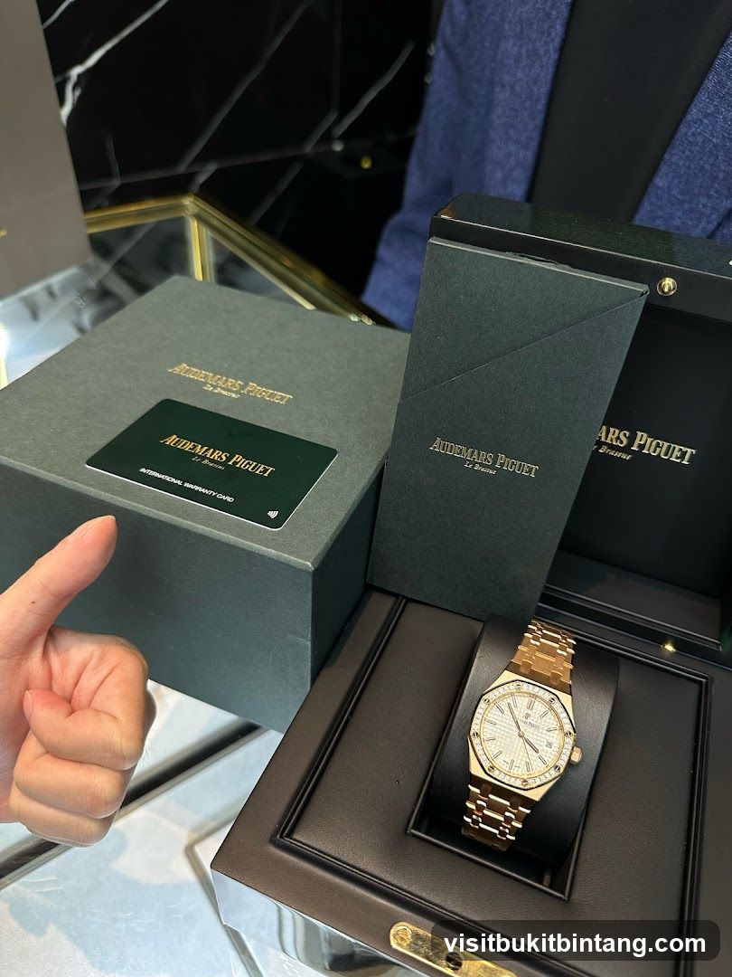 Audemars Piguet Watch and Packaging