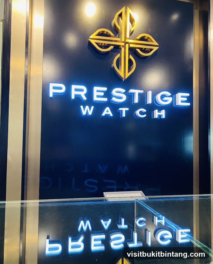 Prestige Watch Signage