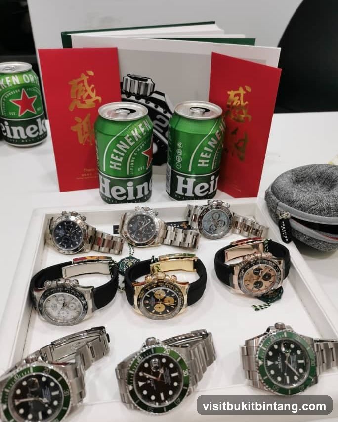 Watches and Heinekens