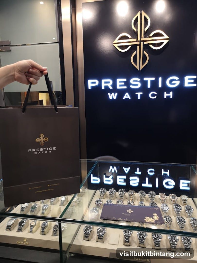 Prestige Watch Store Display