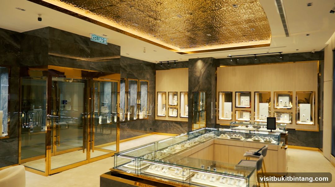 Luxurious Jewelry Store Interior