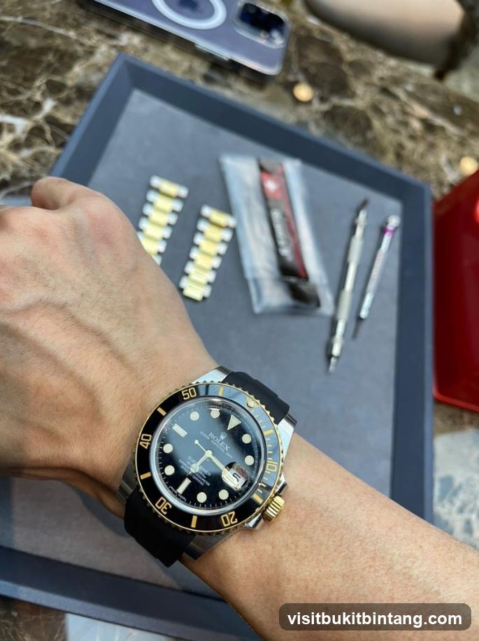Rolex Watch and Accessories