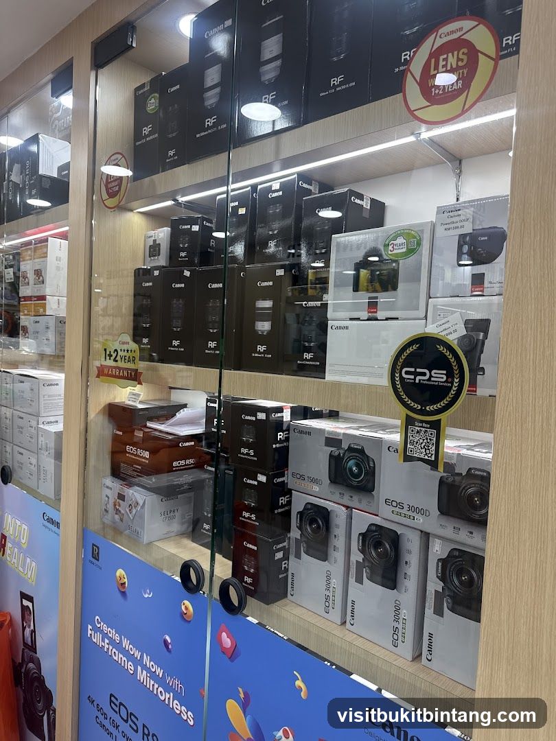 Camera Store Display