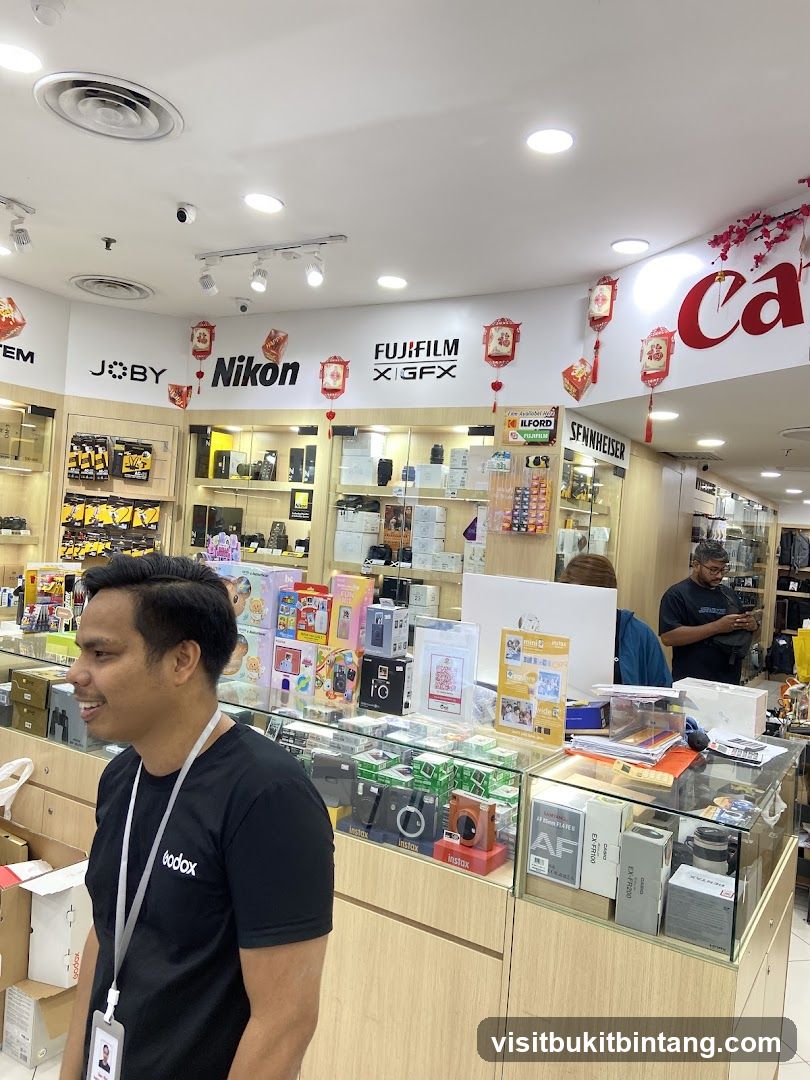 Camera Store Interior