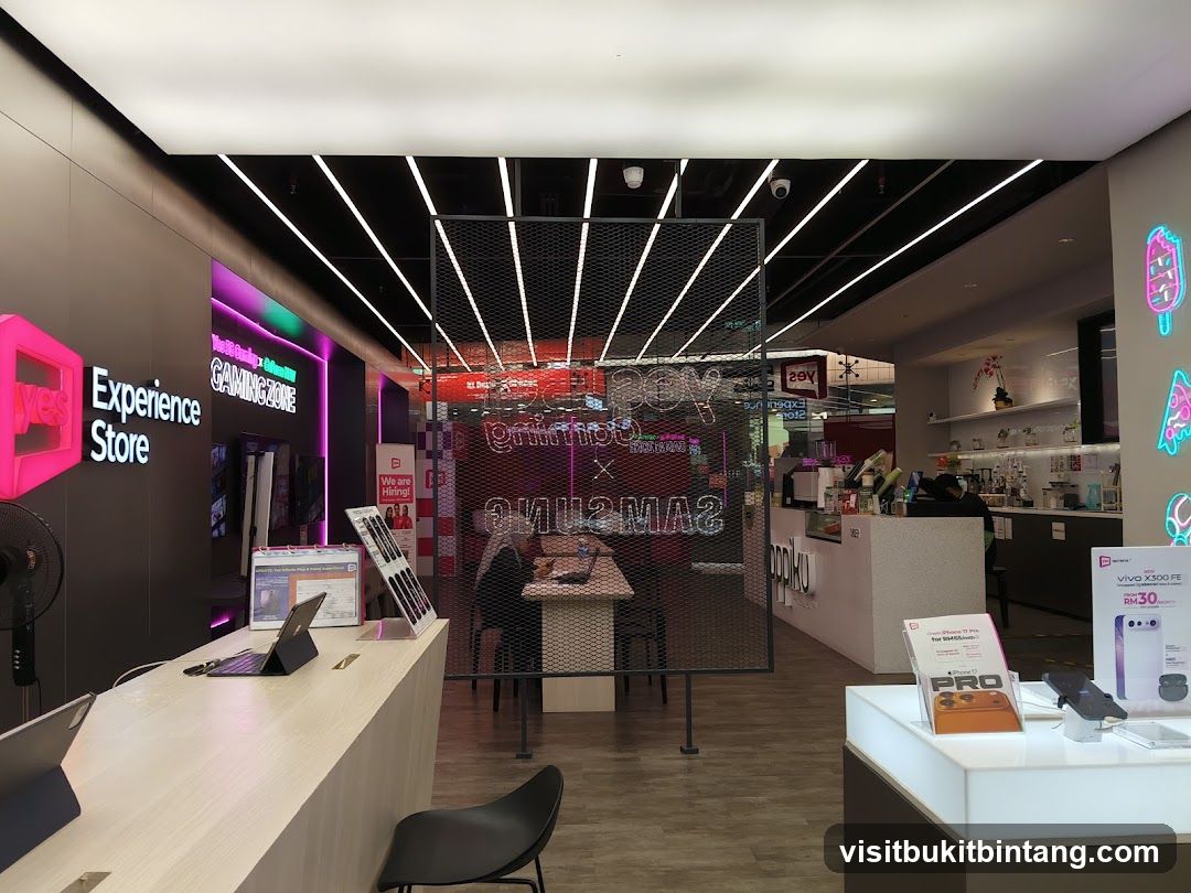 Electronics Store Interior