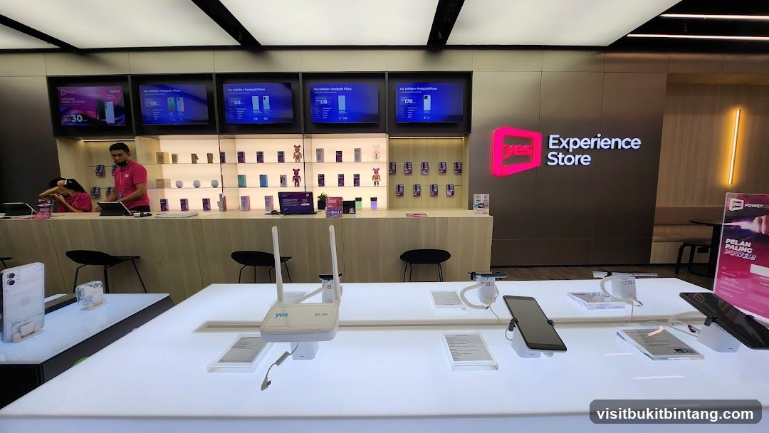 Yes Experience Store Interior