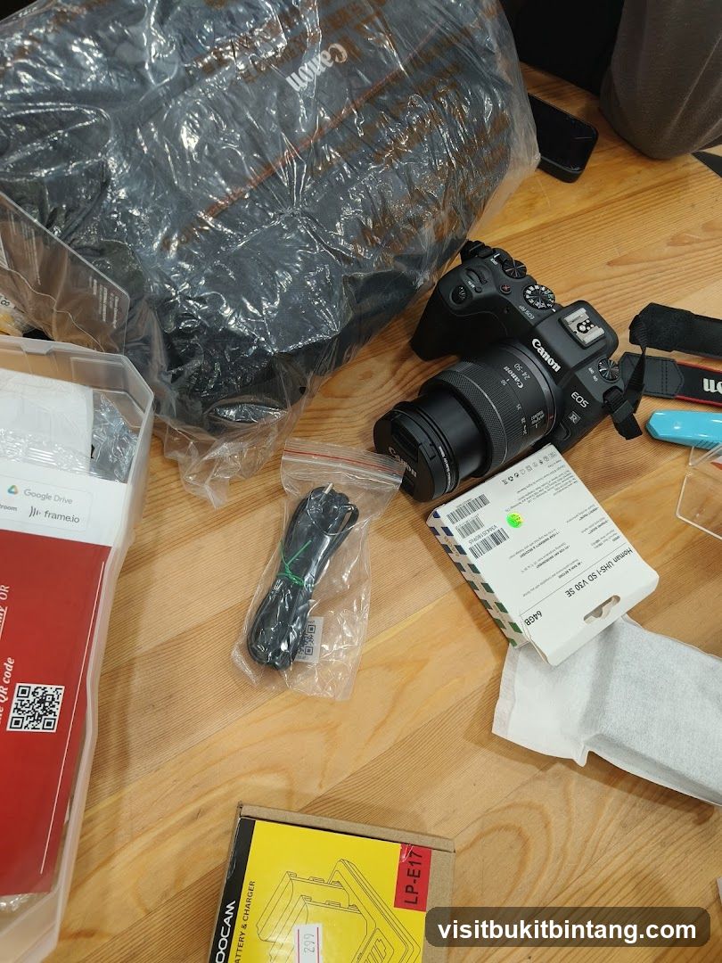 Camera and accessories