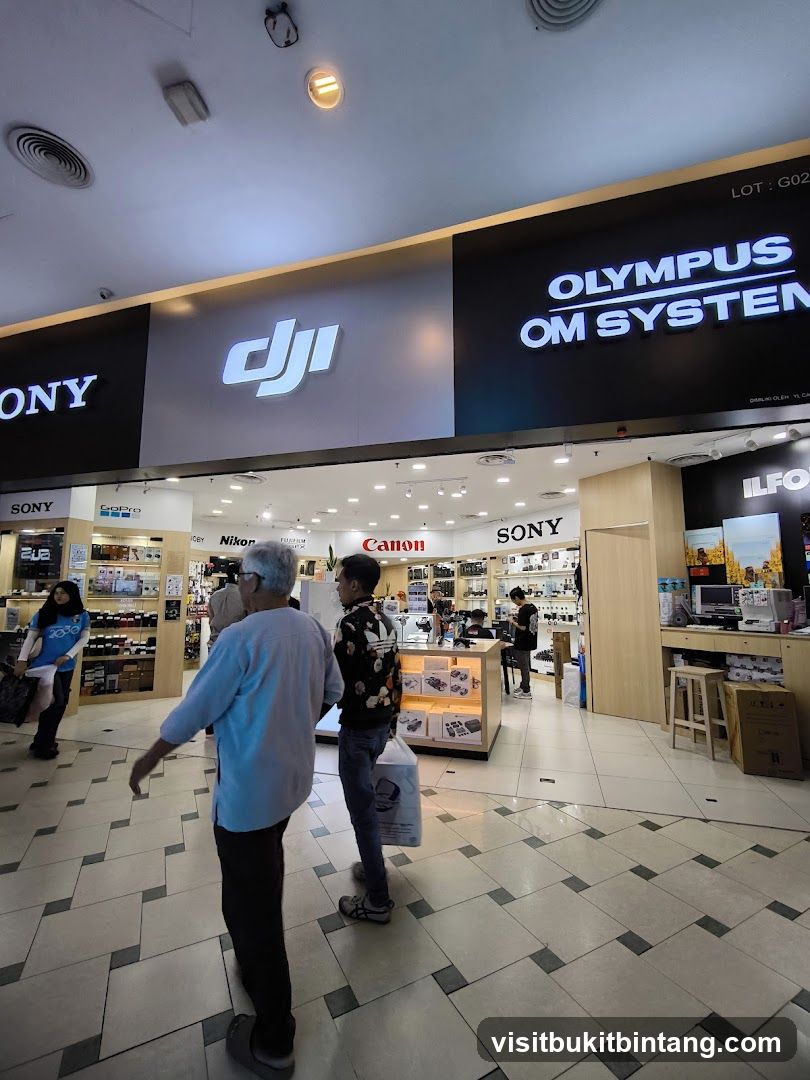 Camera Store Interior