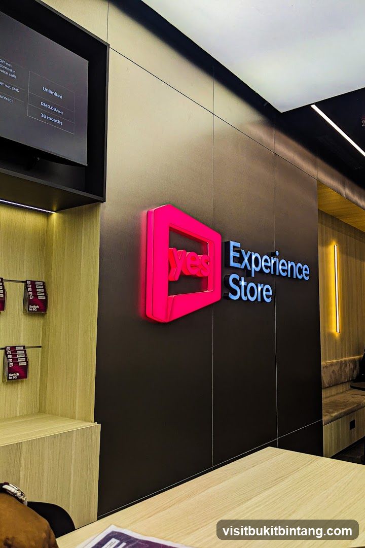 Yes Experience Store Interior