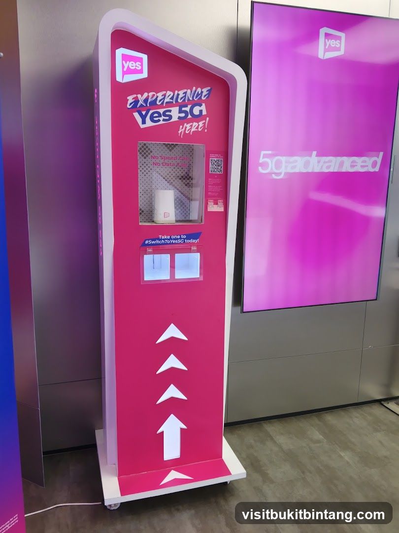 Yes 5G Kiosk