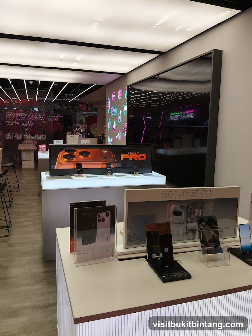 Electronics Store Display