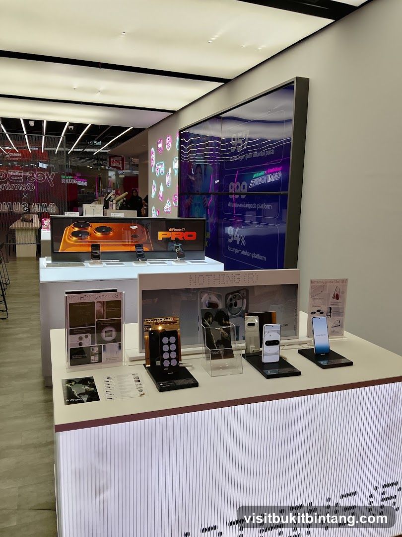 Electronics Store Display