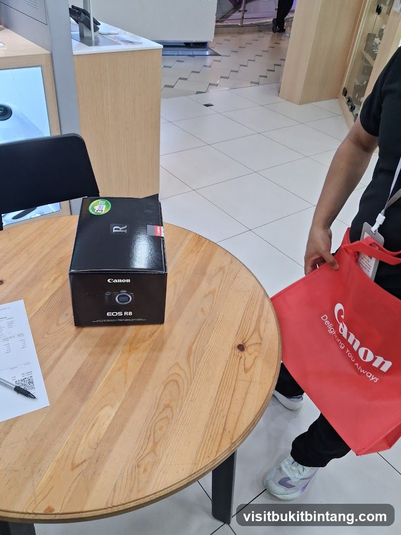 Canon EOS R8 Camera Box