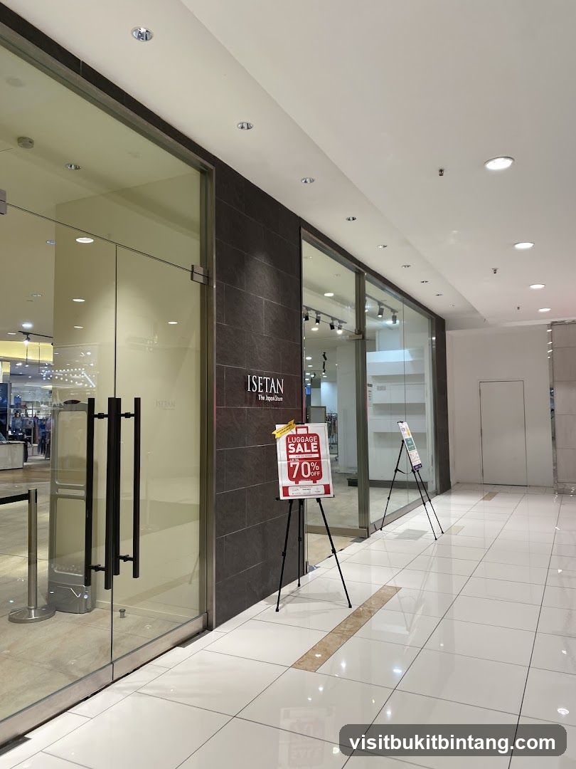 ISETAN Luggage Sale