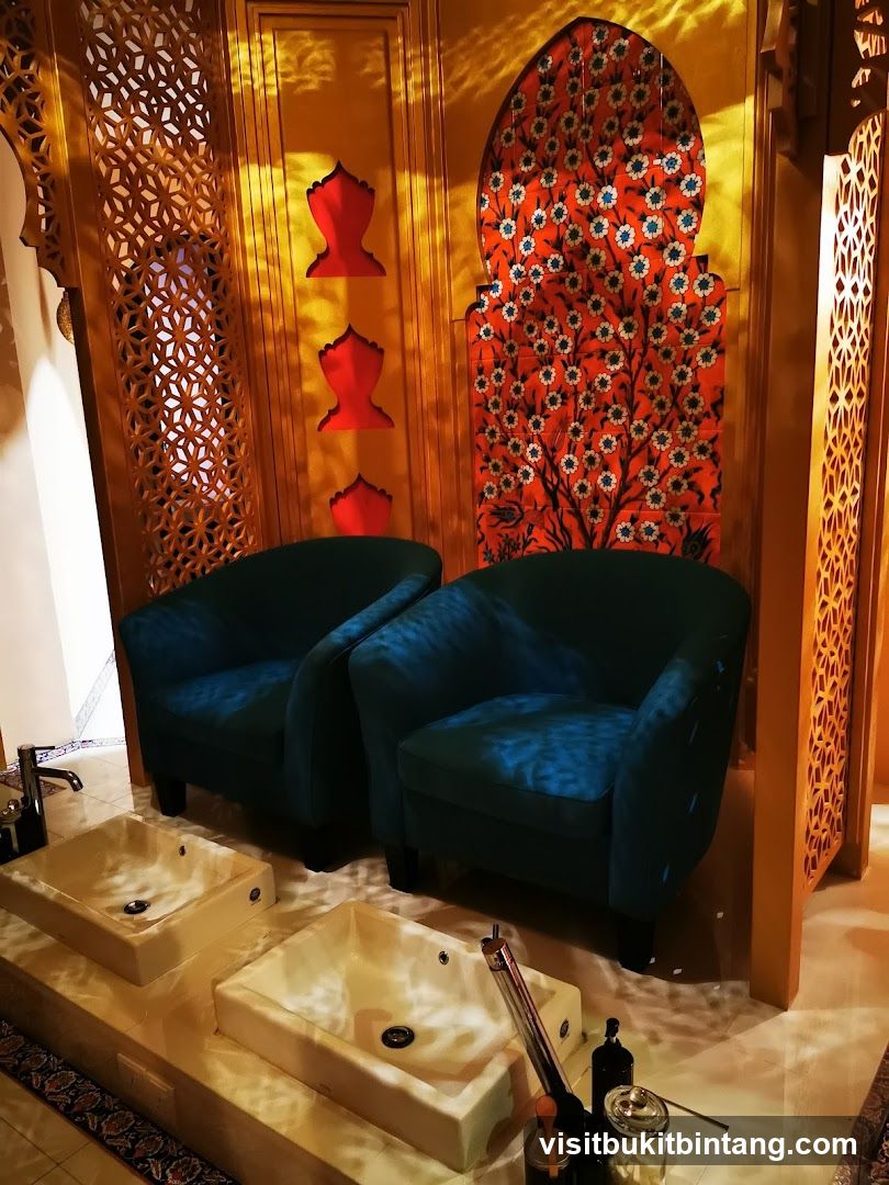 Spa Foot Washing Area