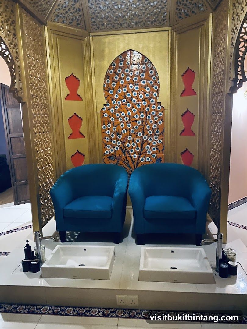 Spa Pedicure Area