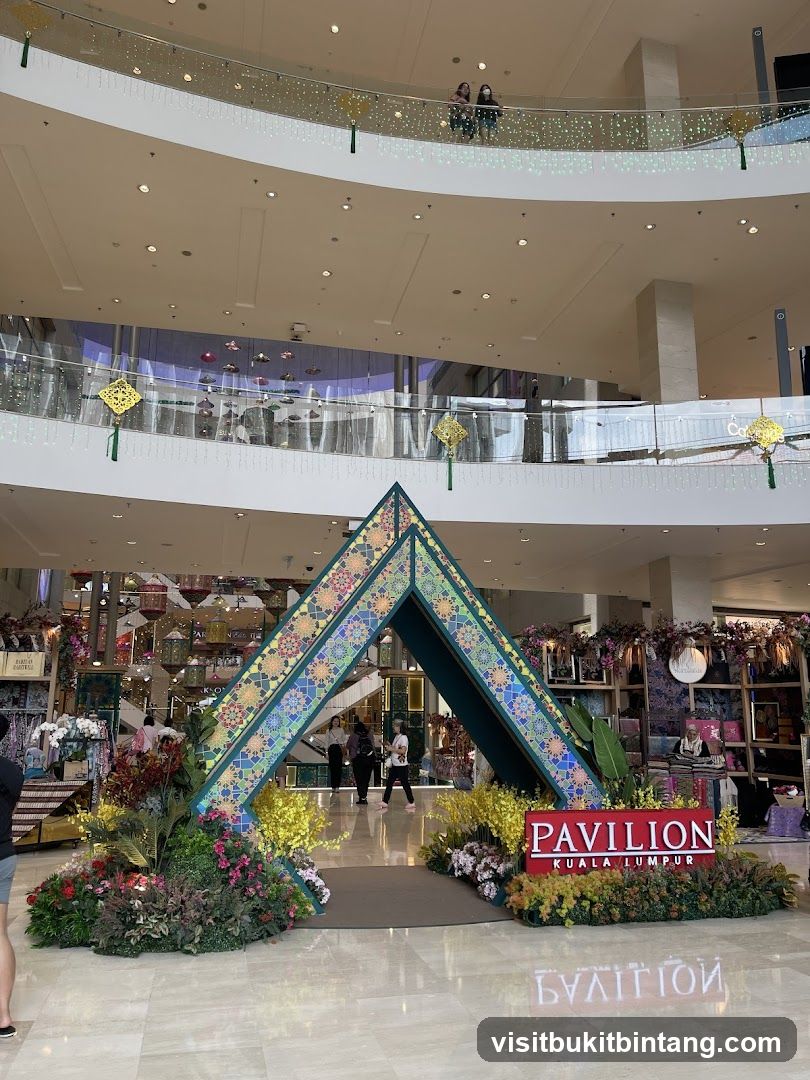 Pavilion Kuala Lumpur Entrance Decoration