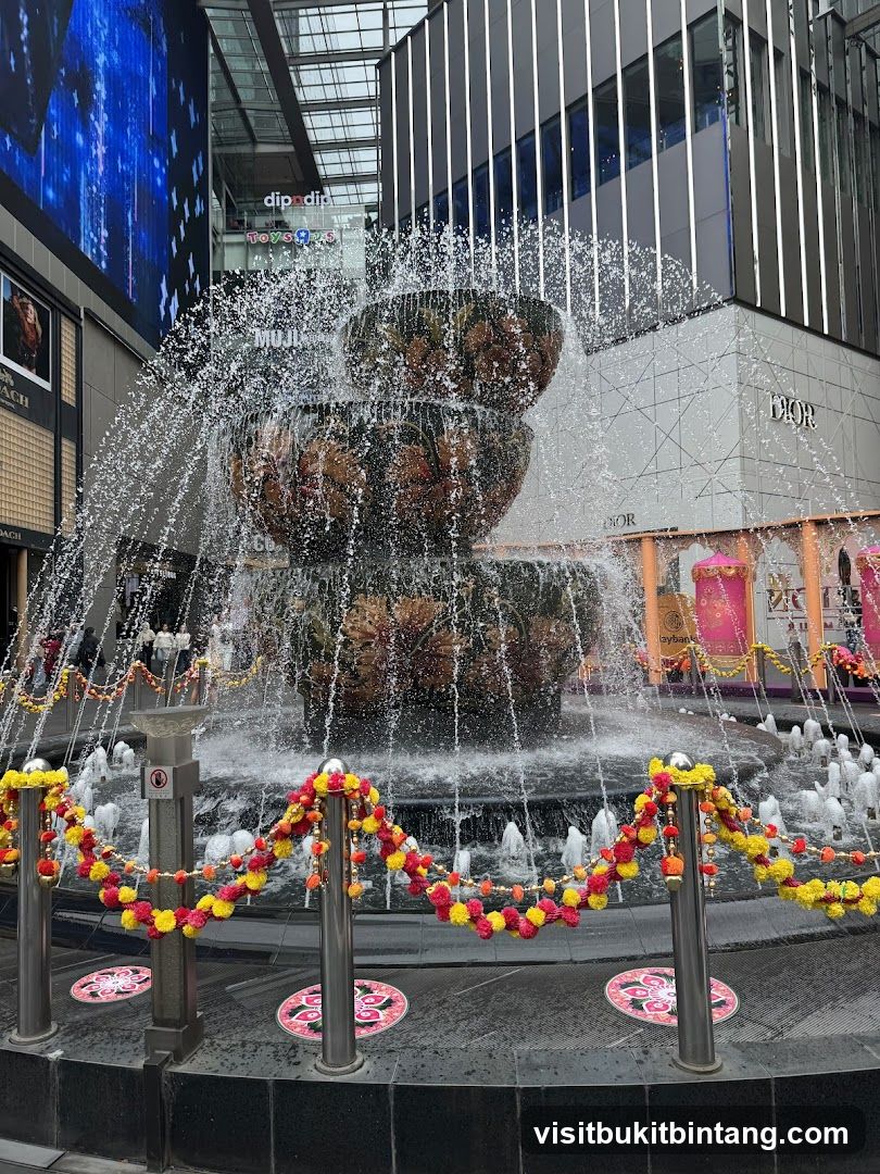 Fountain with Decorations
