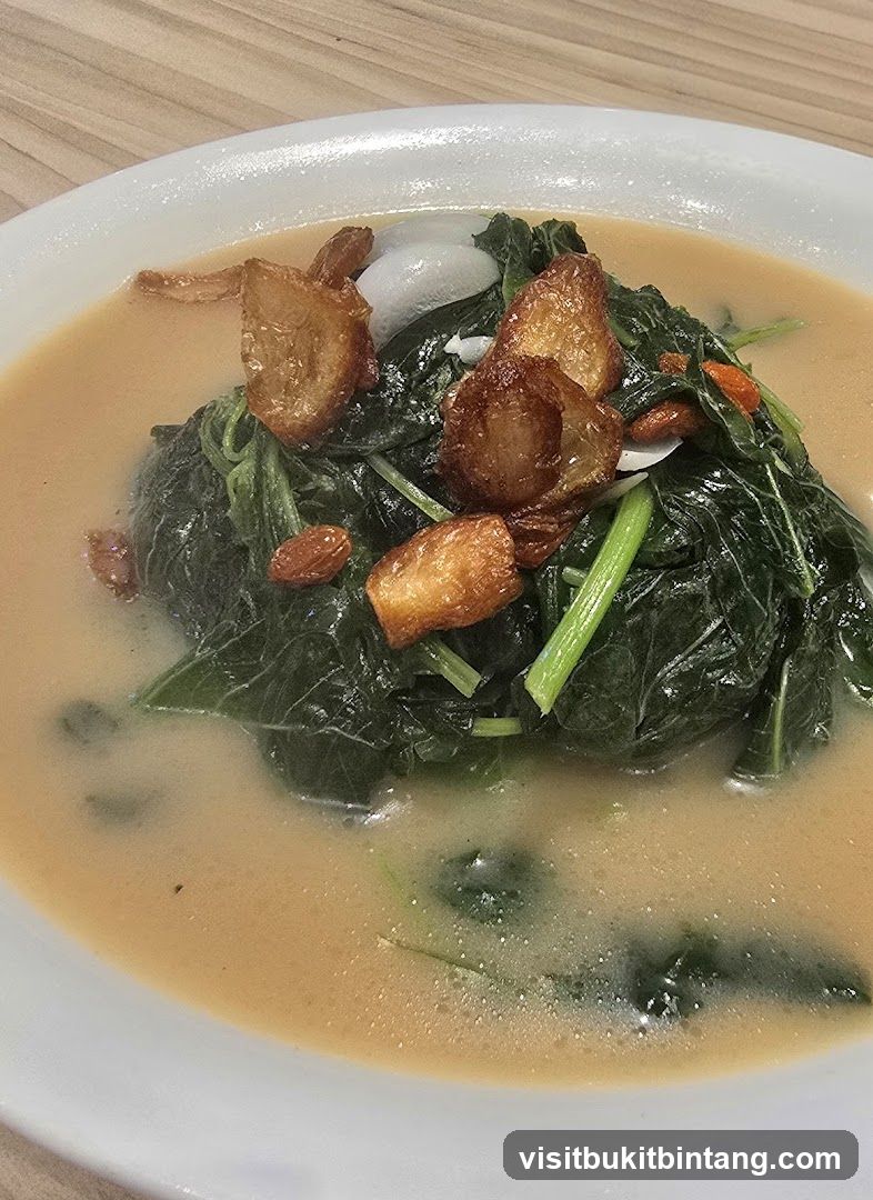 Vegetable Dish with Crispy Garlic