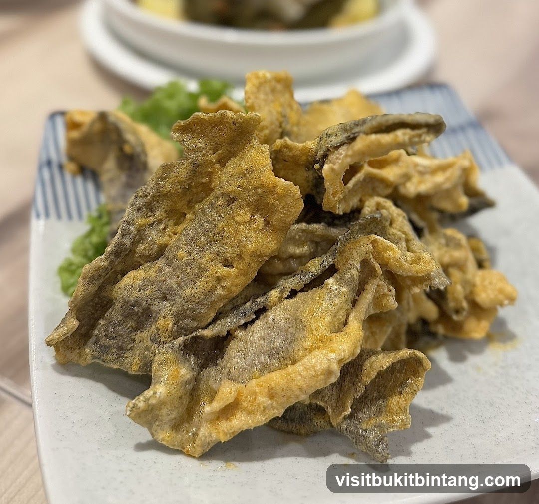 Crispy Fried Fish Skin