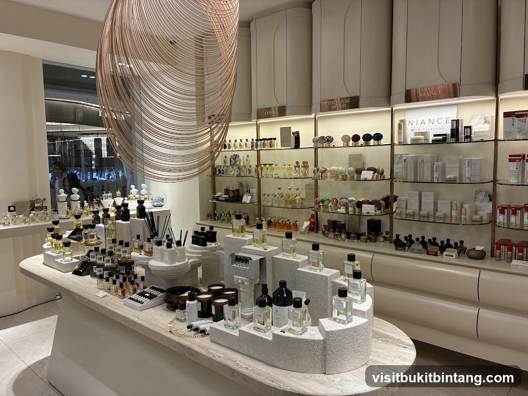 Perfume Store Display
