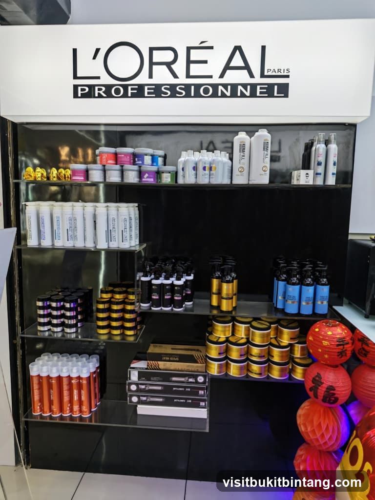 L'Oréal Professionnel Products Display