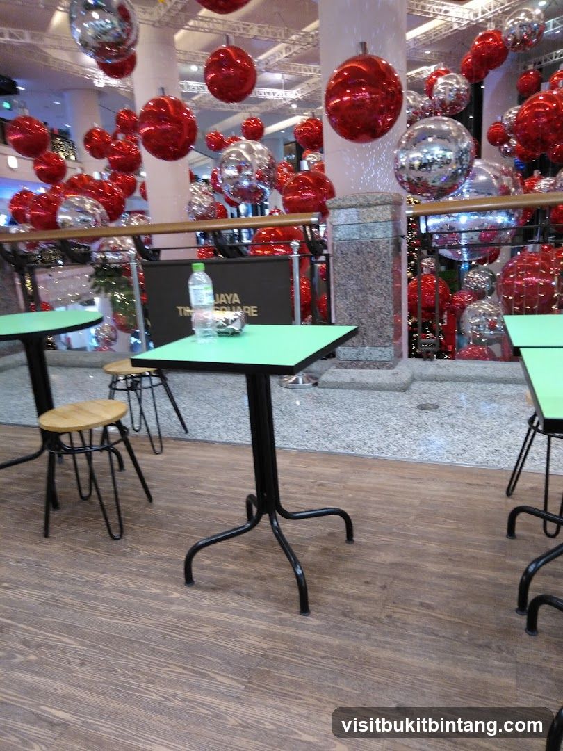 Christmas Decorations in a Mall