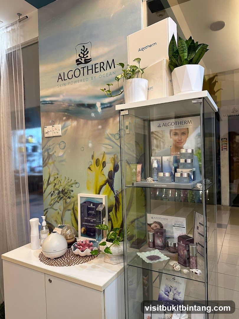 Algotherm Skincare Display