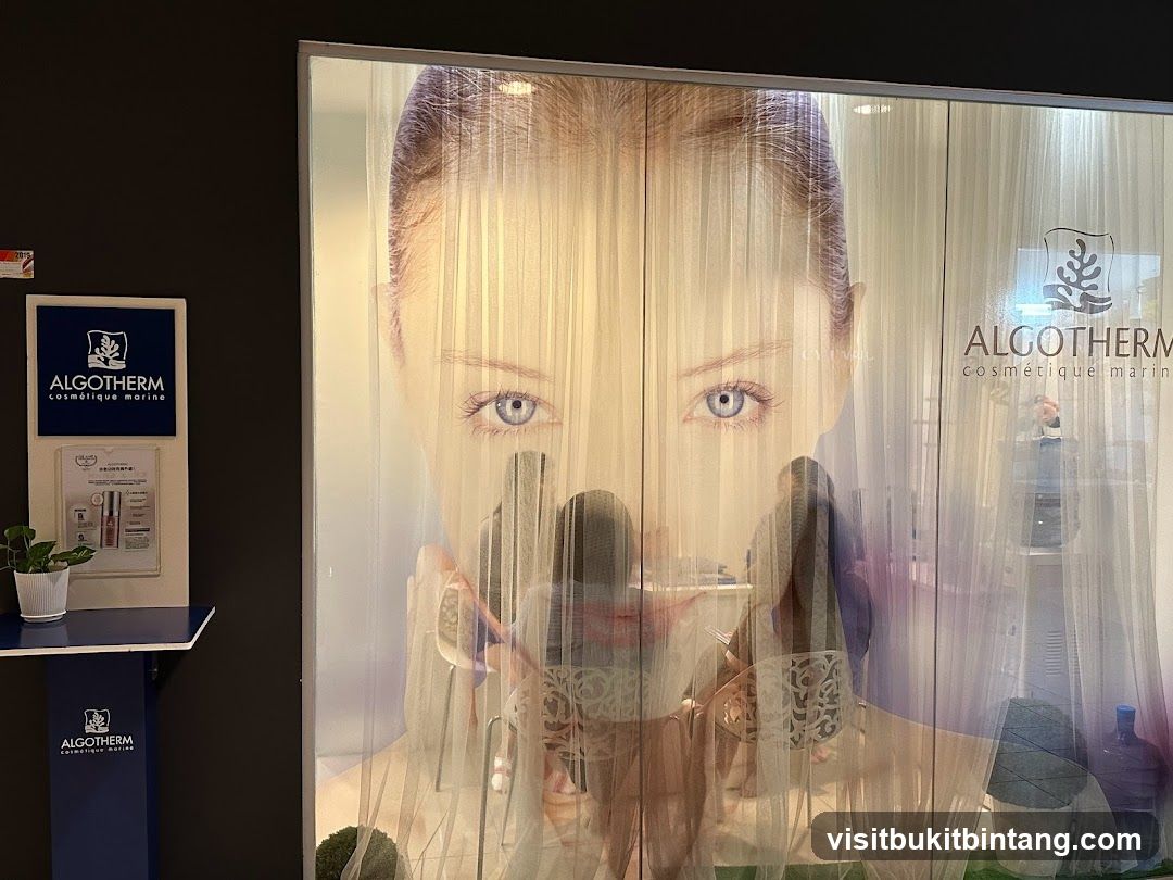 Algotherm Cosmetics Display