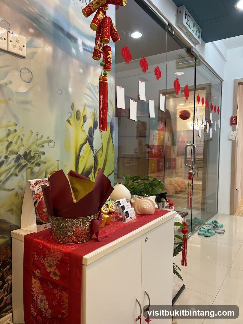 Decorated Entrance with Chinese New Year Theme