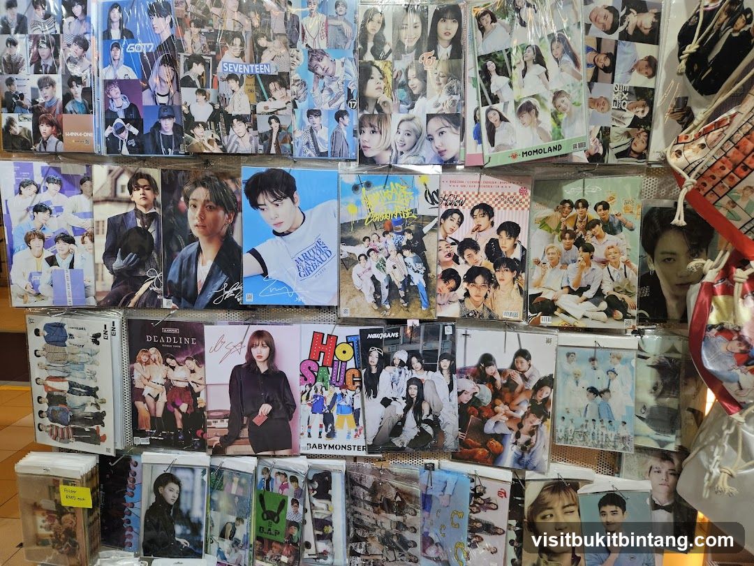 K-Pop Merchandise Display