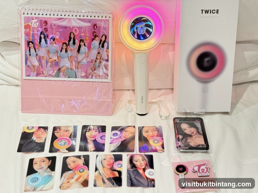 TWICE merchandise