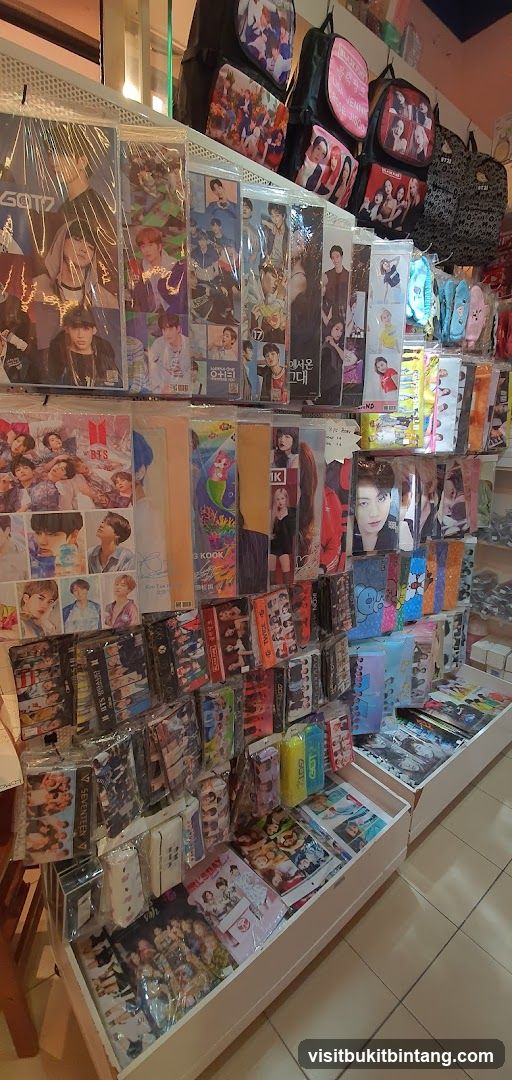 K-Pop Merchandise Display