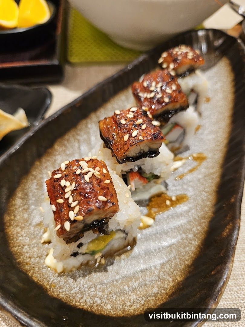 Eel Sushi Rolls