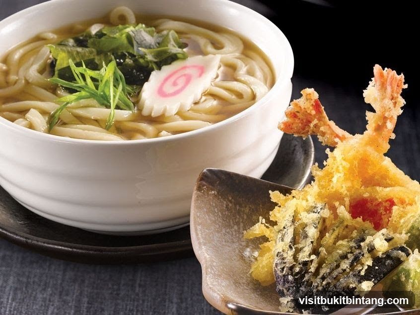 Udon Soup with Tempura