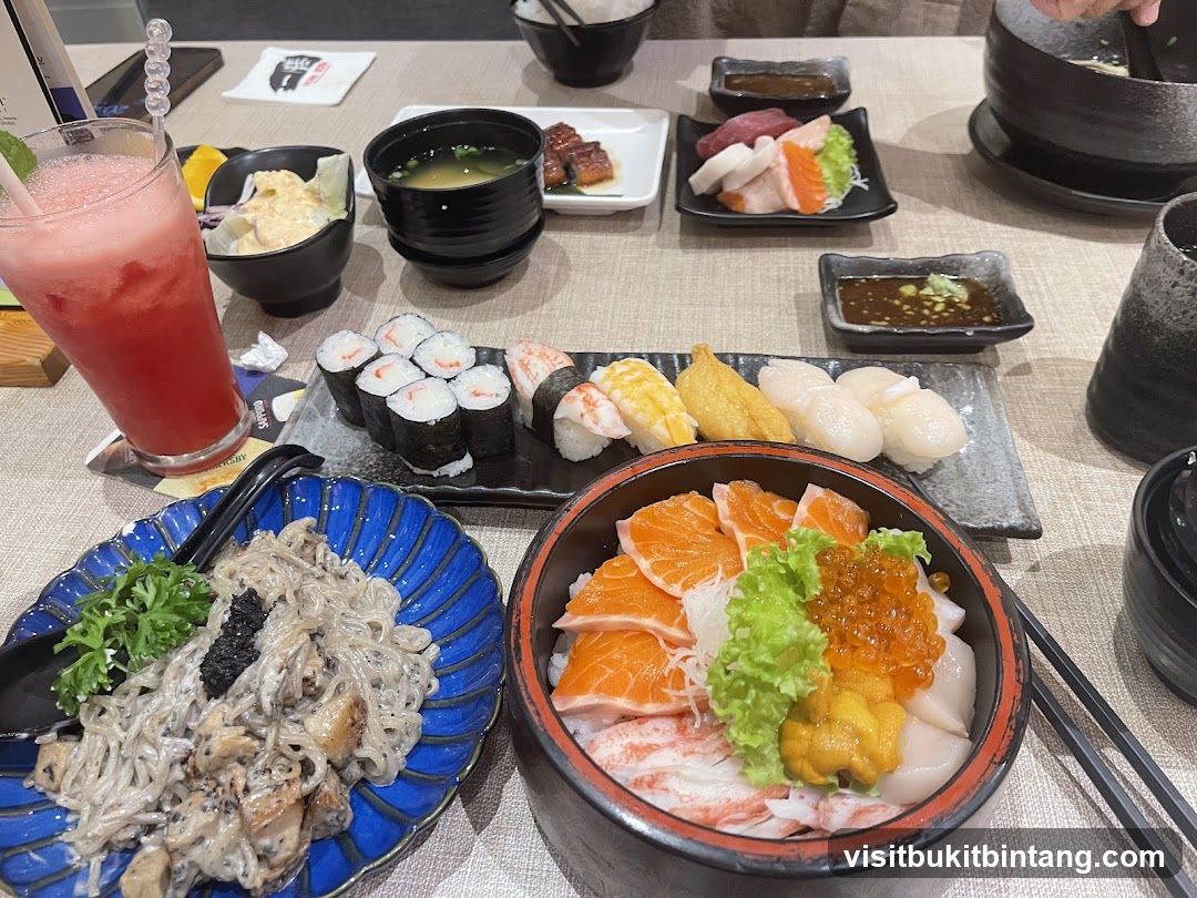 Japanese Food Spread