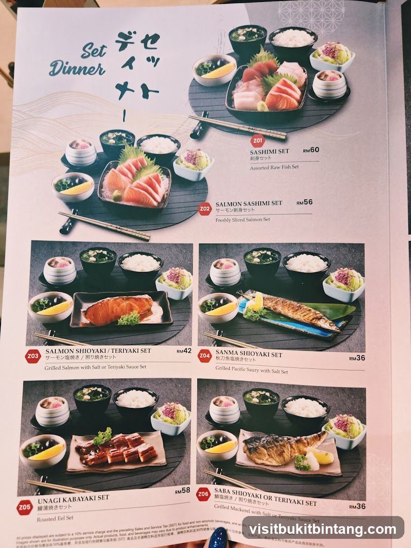 Set Dinner