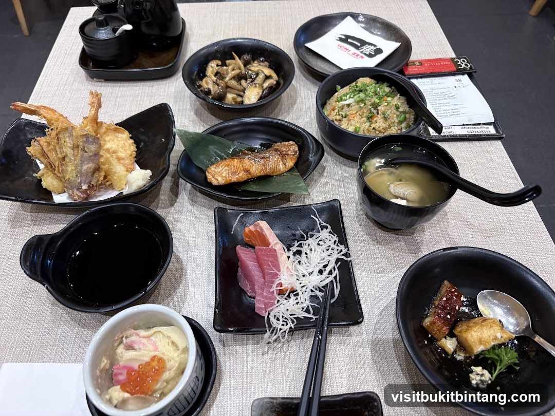 Japanese Food Spread