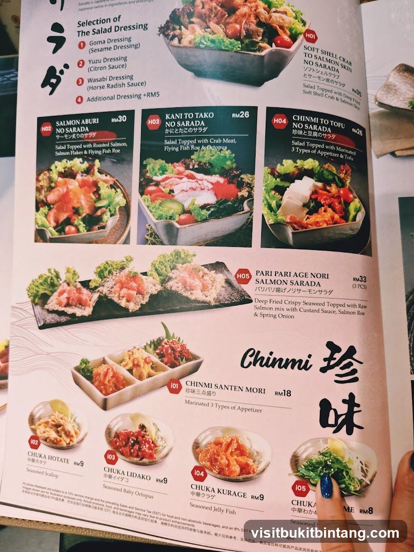 Selection of The Salad Dressing