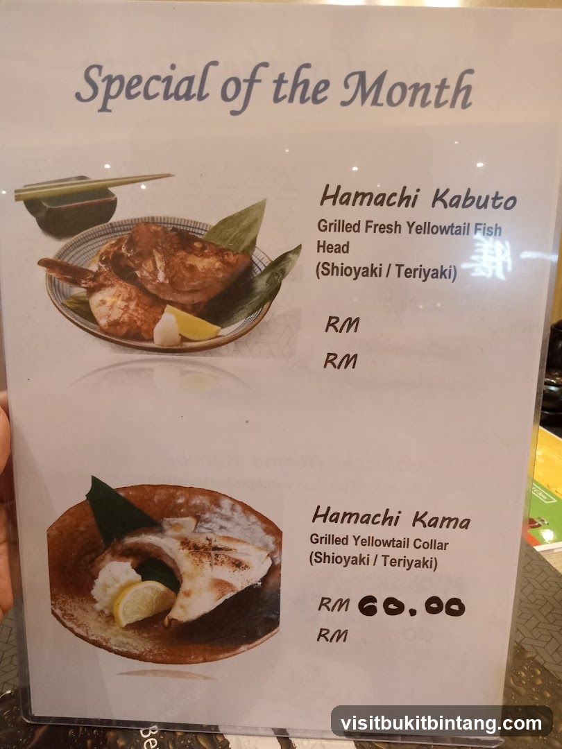Special of the Month