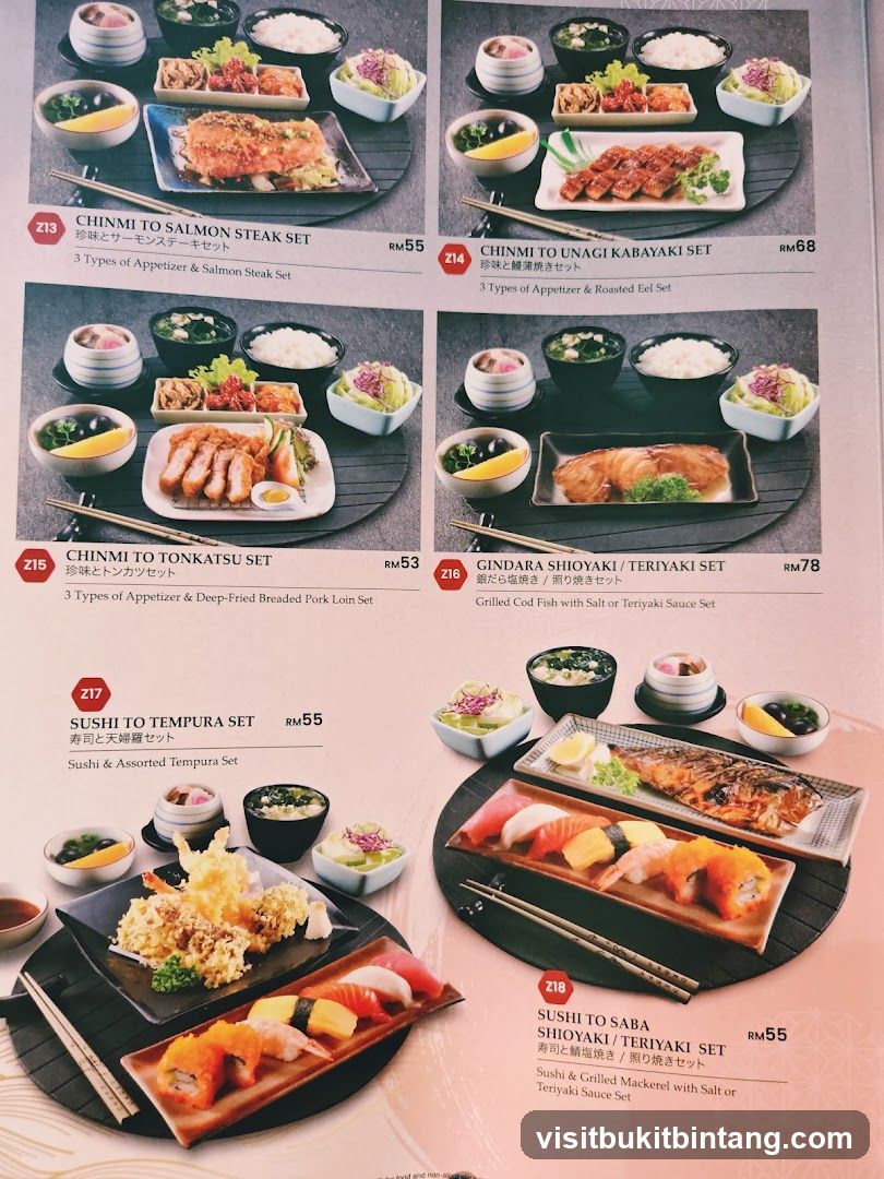 Japanese Set Meals
