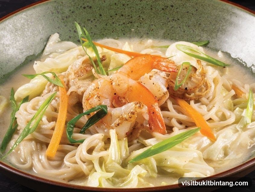 Shrimp and Noodle Soup