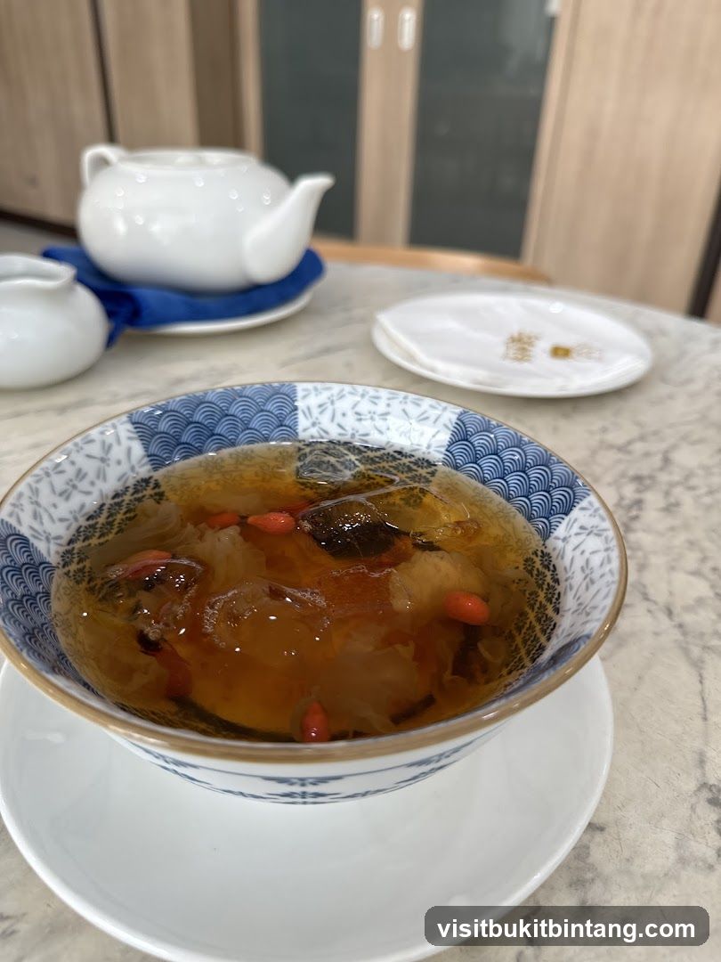 Dessert Soup with Goji Berries