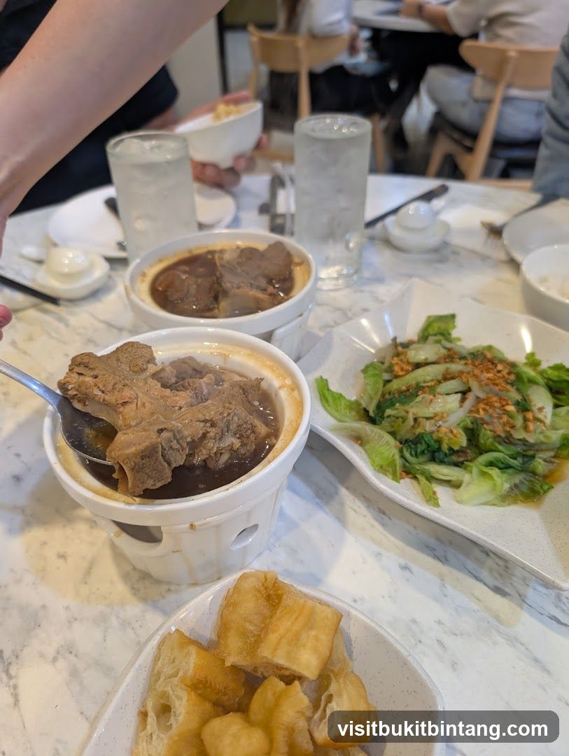 Bak Kut Teh and Side Dishes