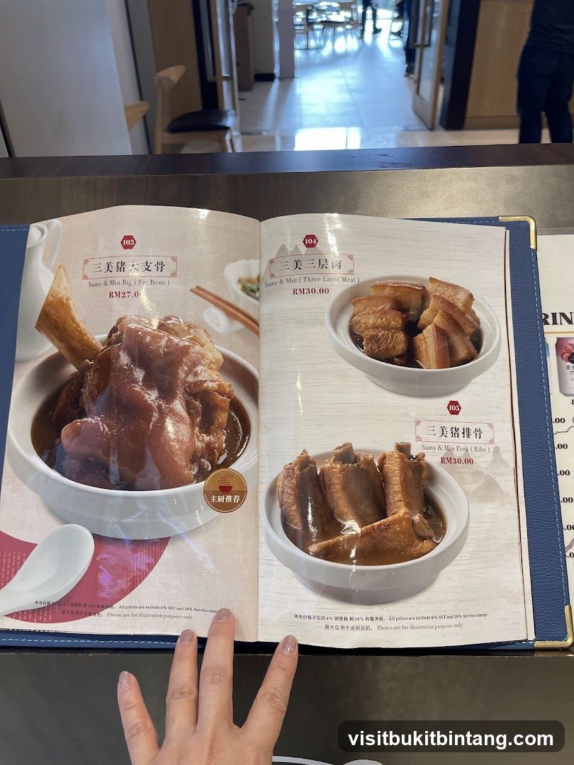 Samy & Min Menu
