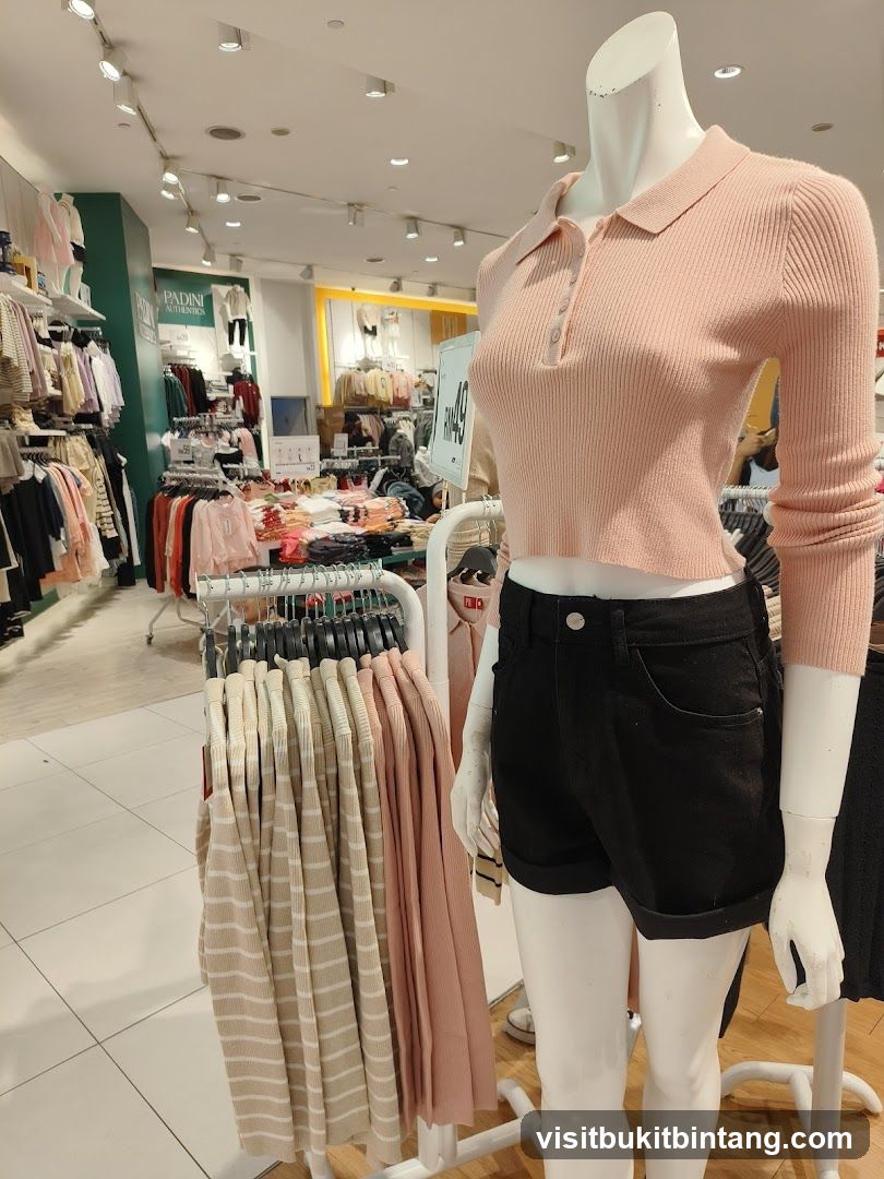 Mannequin in a clothing store