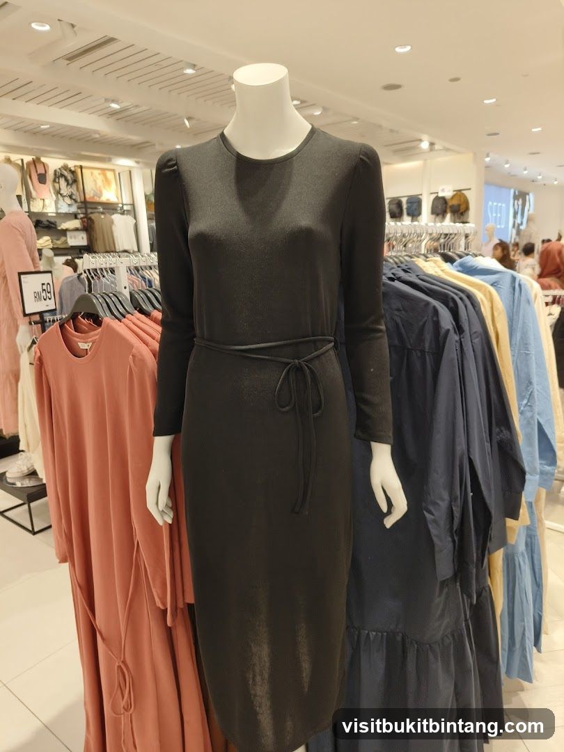 Mannequin in Black Dress