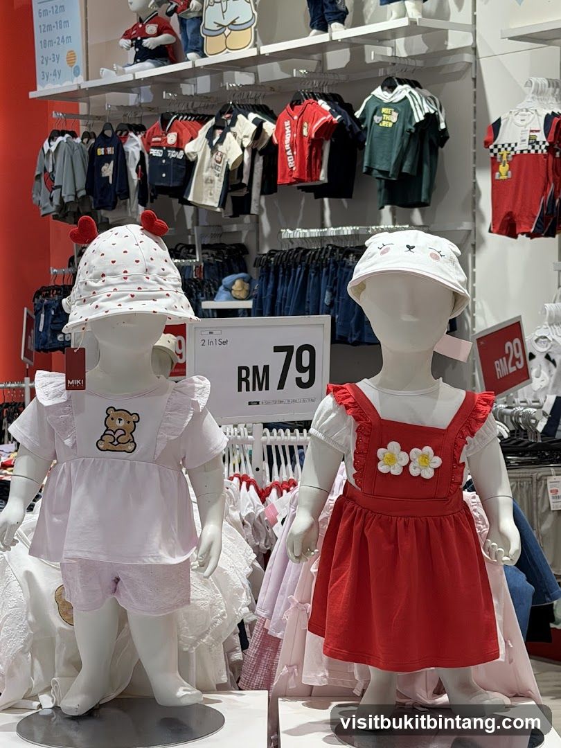 Children's Clothing Display