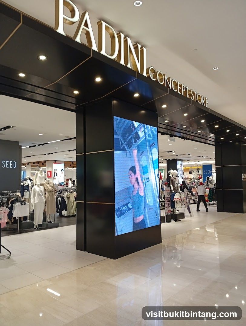 Padini Concept Store Entrance