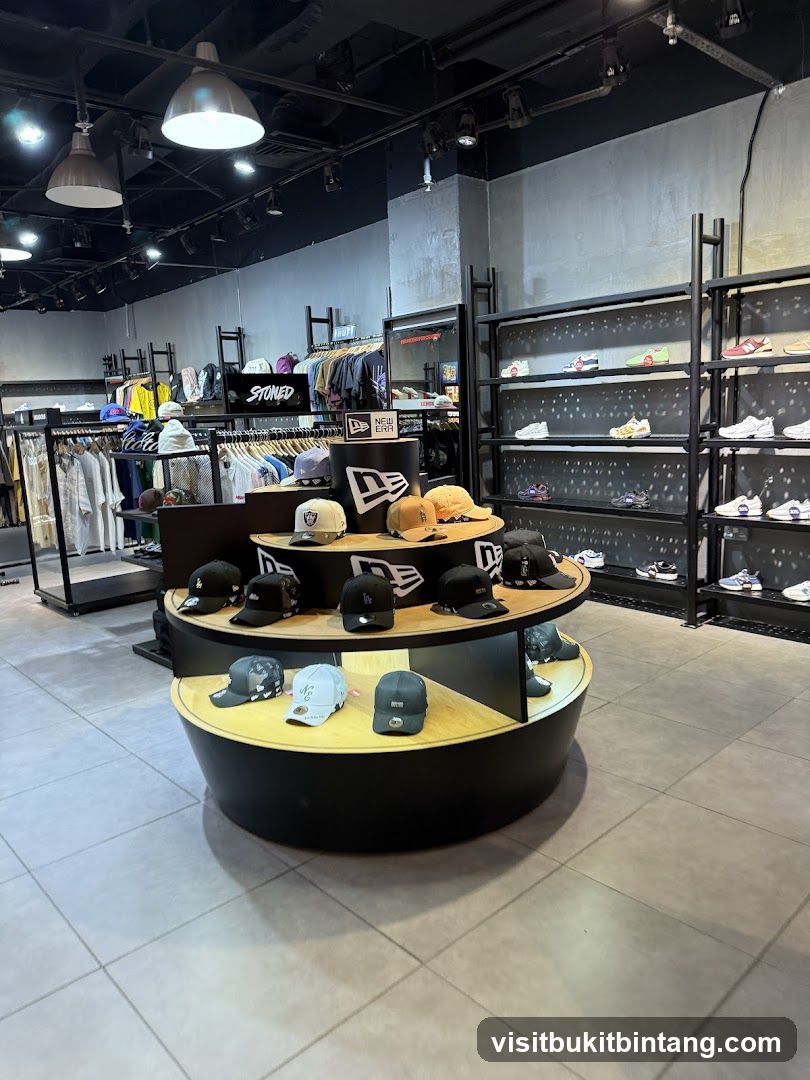 New Era Cap Store Interior